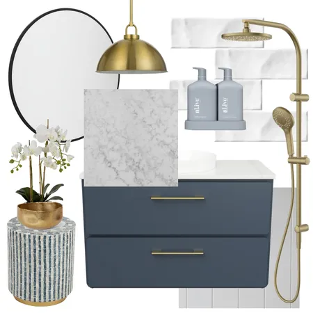 Hamptons Luxe | Colby with Portland Mirror Interior Design Mood Board by cassd007 on Style Sourcebook