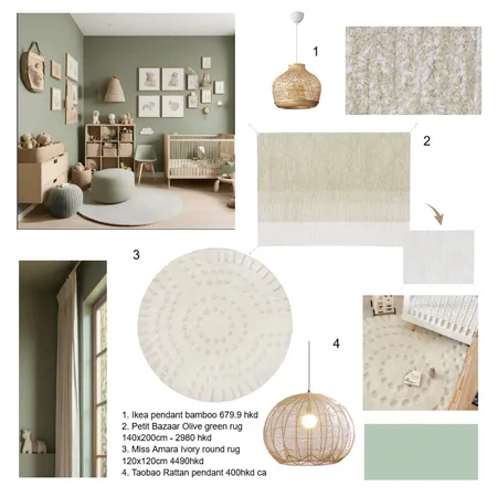The Avenue nursery Interior Design Mood Board by robertadifa1 on Style Sourcebook