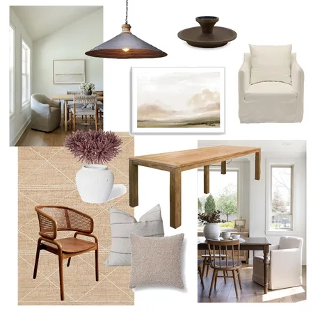FARMHOUSE DINING Interior Design Mood Board by DOWN THE LANE by Tina Harris on Style Sourcebook
