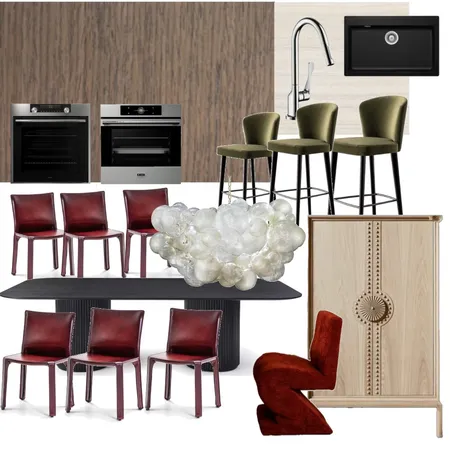 dining Interior Design Mood Board by Aileen Yao on Style Sourcebook