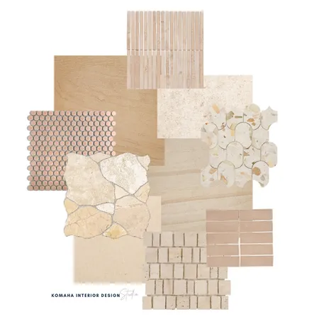 Tile Talk - Colour Drench Terra Interior Design Mood Board by Komaha Interior Design on Style Sourcebook