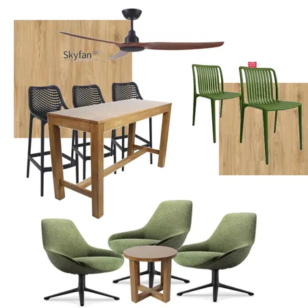 Clubroom Fitout Interior Design Mood Board by BarubyBlvd on Style Sourcebook