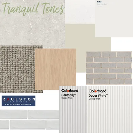 Mood board 2 - Tranquil Tones external Interior Design Mood Board by mariah@shiningdesigns.com.au on Style Sourcebook