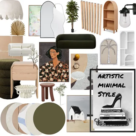 artistic studio Interior Design Mood Board by Ioannatok on Style Sourcebook