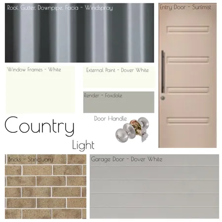 Country Light - External Interior Design Mood Board by friendhayley4 on Style Sourcebook