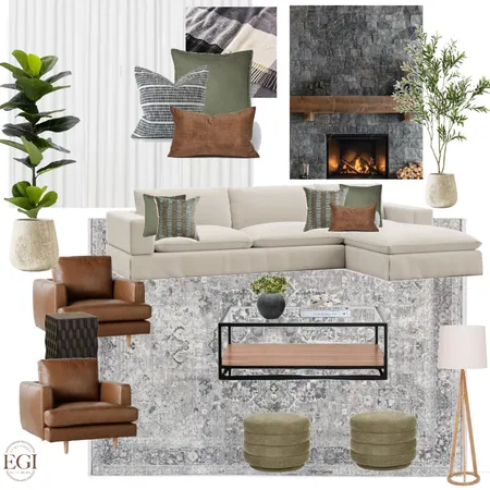 Brookwater Living Room Interior Design Mood Board by Eliza Grace Interiors on Style Sourcebook