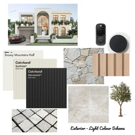 Snowy Mountains Half Exterior - Light Interior Design Mood Board by Sheilzy on Style Sourcebook