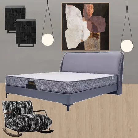 Ground Floor Bedroom Interior Design Mood Board by Aileen Yao on Style Sourcebook