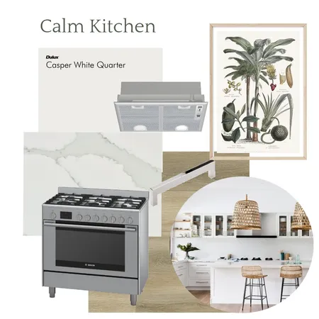 Calm Kitchen Interior Design Mood Board by Eleni.M Art and Design on Style Sourcebook