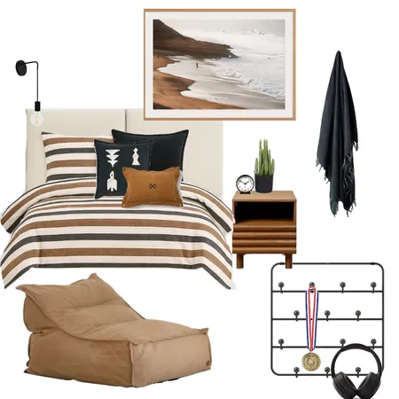 Mac’s Bedroom Interior Design Mood Board by Avella Interiors on Style Sourcebook