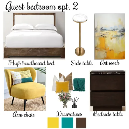 guest bedroom option 2 Interior Design Mood Board by kehindeh052@gmail.com on Style Sourcebook