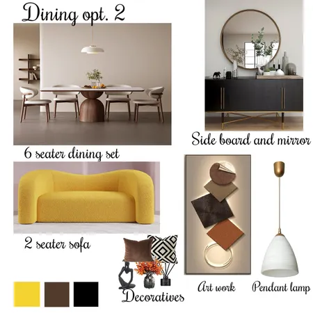 dining option 2 Interior Design Mood Board by kehindeh052@gmail.com on Style Sourcebook