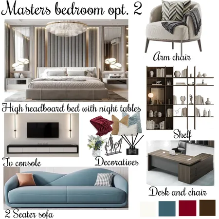 masters bedroom opt. 2 Interior Design Mood Board by kehindeh052@gmail.com on Style Sourcebook