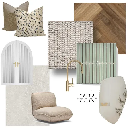 Light, Airy home Interior Design Mood Board by Interiors By Zai on Style Sourcebook