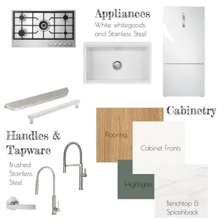 Kitchen Interior Design Mood Board by thompson.jannah@gmail.com on Style Sourcebook