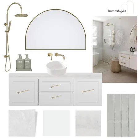 Hamptons Bathroom Interior Design Mood Board by homesbyj&s on Style Sourcebook