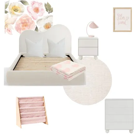Girls bedroom Interior Design Mood Board by Emings on Style Sourcebook