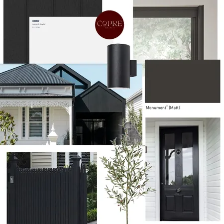 Glennie Facade Interior Design Mood Board by COPRÈ INTERIORS on Style Sourcebook