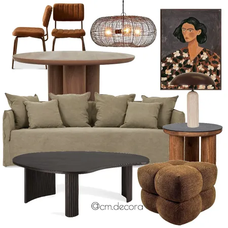 Concept for Living room Interior Design Mood Board by Cm decora on Style Sourcebook