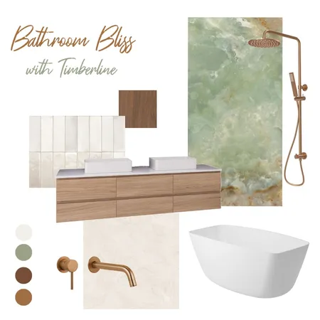 Bathroom Bliss with Timberline Interior Design Mood Board by Liz on Style Sourcebook