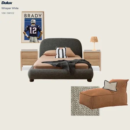 Teens Boys - Scandi Interior Design Mood Board by Chantelle Hill Interiors on Style Sourcebook