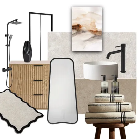 Japandi Ensuite 3 Interior Design Mood Board by Bales Studio on Style Sourcebook