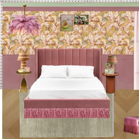 Old Hollywood Bedroom Wall Interior Design Mood Board by dl2407 on Style Sourcebook