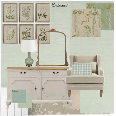 Ebrahim Entrance 1 Interior Design Mood Board by Georgie Webber Interiors on Style Sourcebook