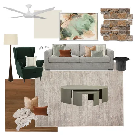 Rose Living Room Interior Design Mood Board by Jas and Jac on Style Sourcebook