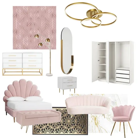 art deco bedroom Interior Design Mood Board by natasatzwra on Style Sourcebook