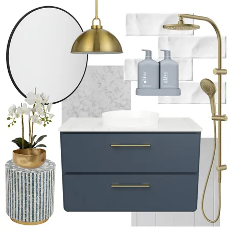 Hamptons Luxe | Colby with Portland Mirror Interior Design Mood Board by Bench on Style Sourcebook