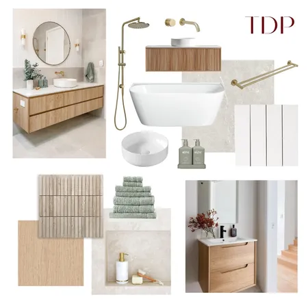 Zoe Bathroom Interior Design Mood Board by The Designers Project on Style Sourcebook