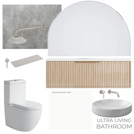 Ultra Living Bathroom Interior Design Mood Board by tiffany.duffield on Style Sourcebook
