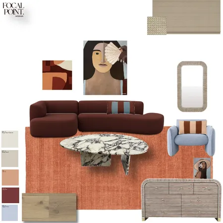 Colour Scheme Lounge (Sydney Terrace) Interior Design Mood Board by Focal Point Interior on Style Sourcebook