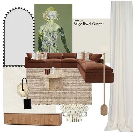 Living Interior Design Mood Board by camille.berardi on Style Sourcebook