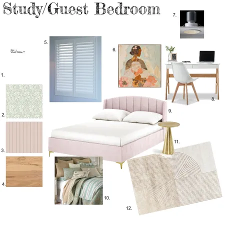 Guest bedroom IDI Interior Design Mood Board by TammyM on Style Sourcebook