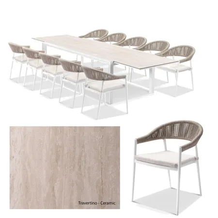 BHA outdoor dining Interior Design Mood Board by Mysa Interiors on Style Sourcebook