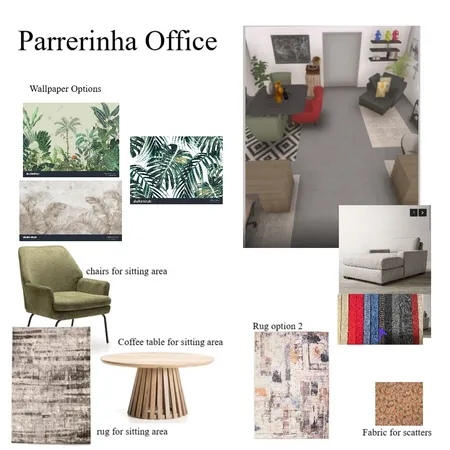 parrerinha Office Interior Design Mood Board by DECOR wALLPAPERS AND INTERIORS on Style Sourcebook