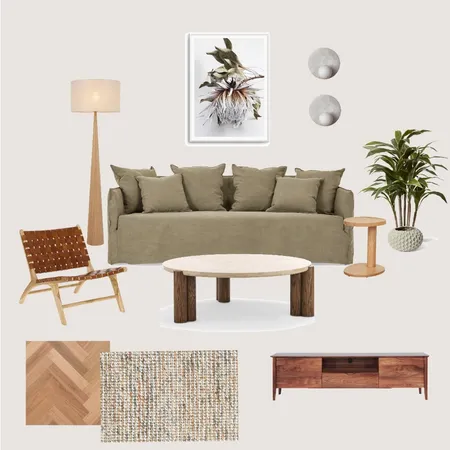 Olive Lounge Room Interior Design Mood Board by martina.interior.designer on Style Sourcebook