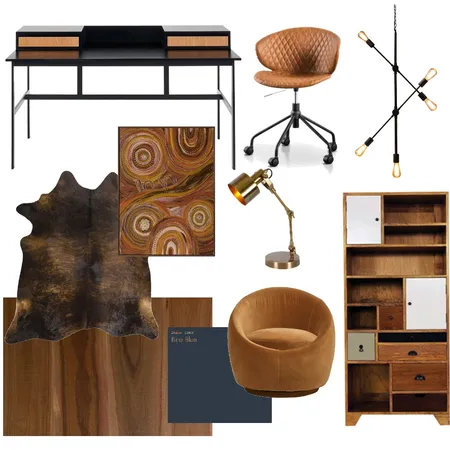 office moody Interior Design Mood Board by Pauline Buchanan on Style Sourcebook