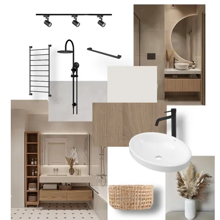 Bathroom Interior Design Mood Board by Bianca Morun