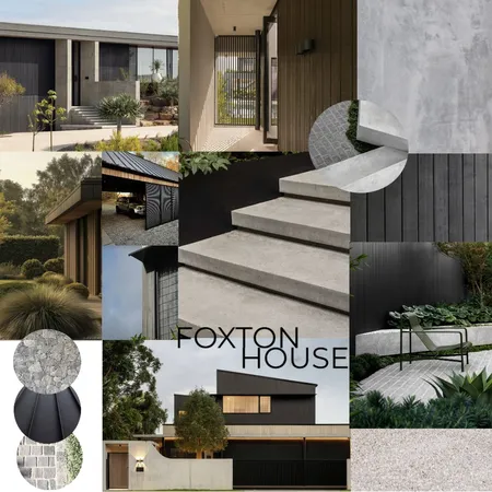 Foxton House Exterior  Rev 3 Interior Design Mood Board by AHProjects on Style Sourcebook