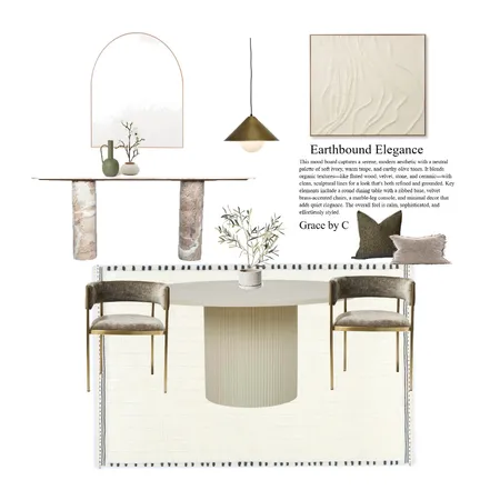 Earthbound Elegance Interior Design Mood Board by Grace by C on Style Sourcebook