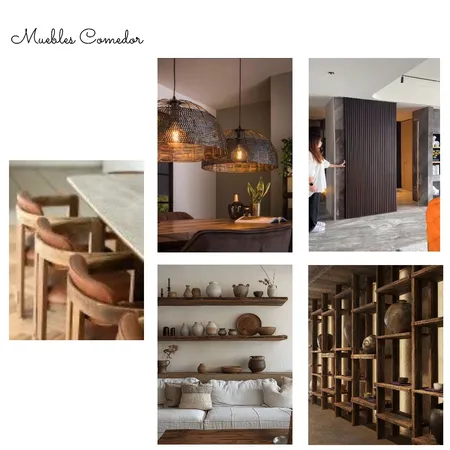 Muebles comedor Interior Design Mood Board by chardon_cristina@hotmail.com on Style Sourcebook