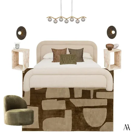 Main Bedroom 1 Interior Design Mood Board by AVALYN HOUSE on Style Sourcebook