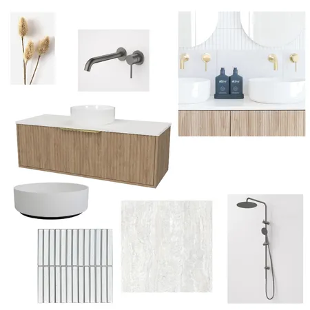 Ensuite Interior Design Mood Board by ABDesign on Style Sourcebook