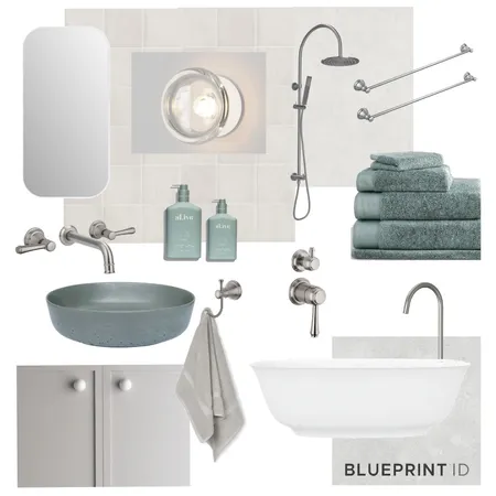 Classic contemporary bathroom Interior Design Mood Board by Blueprint Interior Design on Style Sourcebook