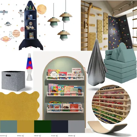 Boys space theme Interior Design Mood Board by nicola on Style Sourcebook