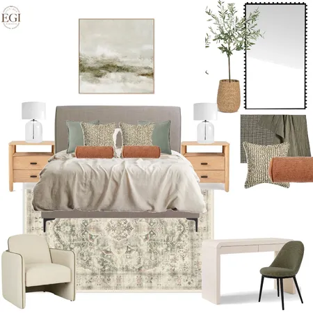 Upper Kedron Main Bedroom Interior Design Mood Board by Eliza Grace Interiors on Style Sourcebook
