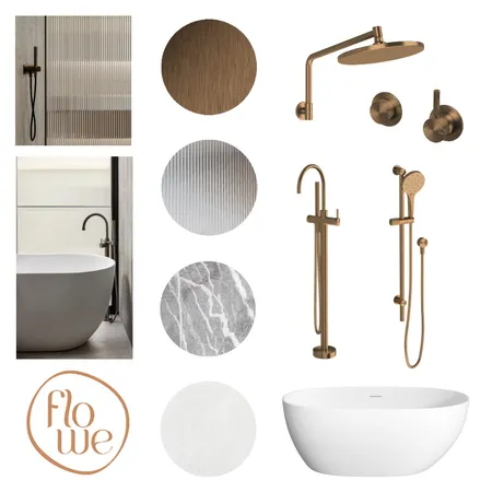 Fernhill Rd Wet Area Moodboard Interior Design Mood Board by Flowe Interiors on Style Sourcebook